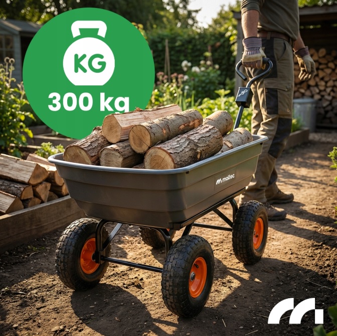 MalTec Zahradní přepravní vozík KING 112818 2